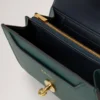 Medium Darley Wallet Mulberry Green Heavy Grain Medium Darley Wallet Mulberry Green Heavy Grain