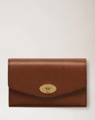 Medium Darley Wallet Oak Two-Tone Small Classic Grain