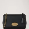 Medium Lily Black Glossy Goat Women Medium Lily Black Glossy Goat Women
