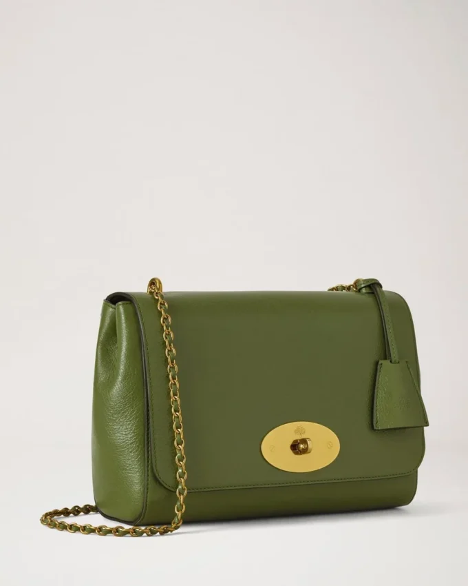 Medium Lily Fern High Shine Leather Women Medium Lily Fern High Shine Leather Women