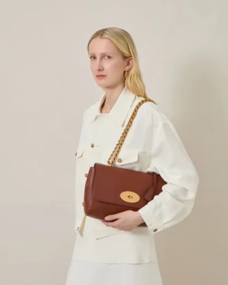 Medium Lily Oak Two-Tone Small Classic Grain Women