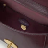Medium Lily Oxblood High Shine Leather Women Medium Lily Oxblood High Shine Leather Women