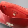 Medium Lily Pre-Loved Poppy Red Coloured Veg Tanned Medium Lily Pre-Loved Poppy Red Coloured Veg Tanned
