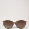 Megan Sunglasses Blonde Horn Bio Acetate Women Megan Sunglasses Blonde Horn Bio Acetate Women