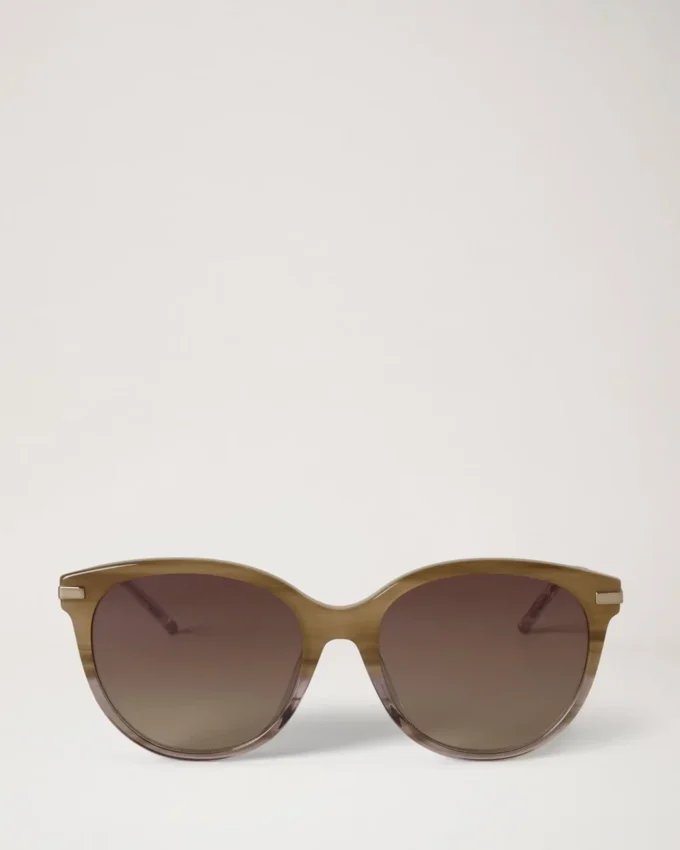 Megan Sunglasses Blonde Horn Bio Acetate Women Megan Sunglasses Blonde Horn Bio Acetate Women
