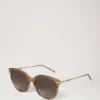 Megan Sunglasses Blonde Horn Bio Acetate Women Megan Sunglasses Blonde Horn Bio Acetate Women