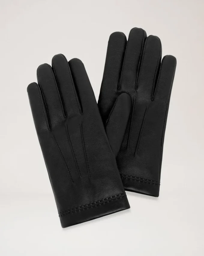 Men’s Soft Nappa Gloves Black Smooth Nappa Scarves & Hats Men’s Soft Nappa Gloves Black Smooth Nappa Scarves & Hats