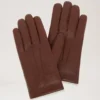 Men’s Soft Nappa Gloves Brown Smooth Nappa Scarves & Hats Men’s Soft Nappa Gloves Brown Smooth Nappa Scarves & Hats