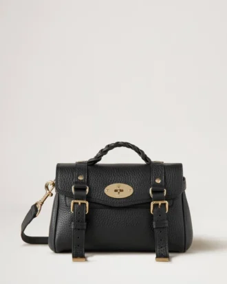 Mini Alexa Black Heavy Grain Mini & Micro Bags