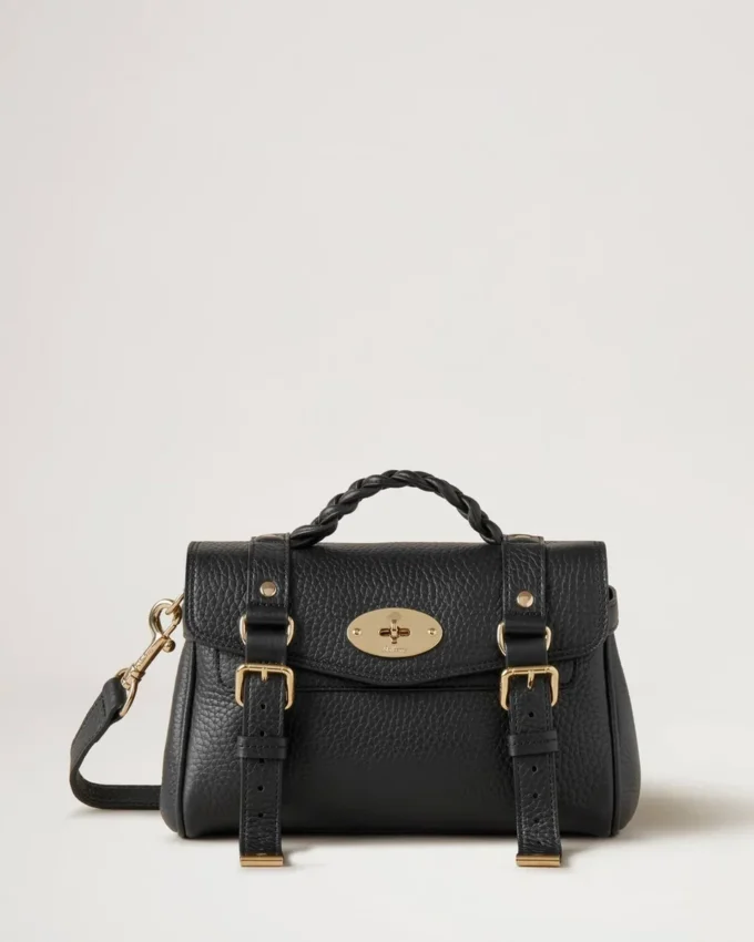 Mini Alexa Black Heavy Grain Mini & Micro Bags Mini Alexa Black Heavy Grain Mini & Micro Bags