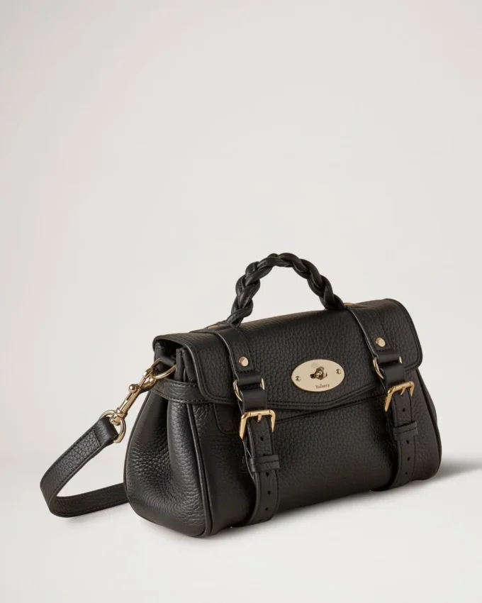 Mini Alexa Black Heavy Grain Mini & Micro Bags Mini Alexa Black Heavy Grain Mini & Micro Bags
