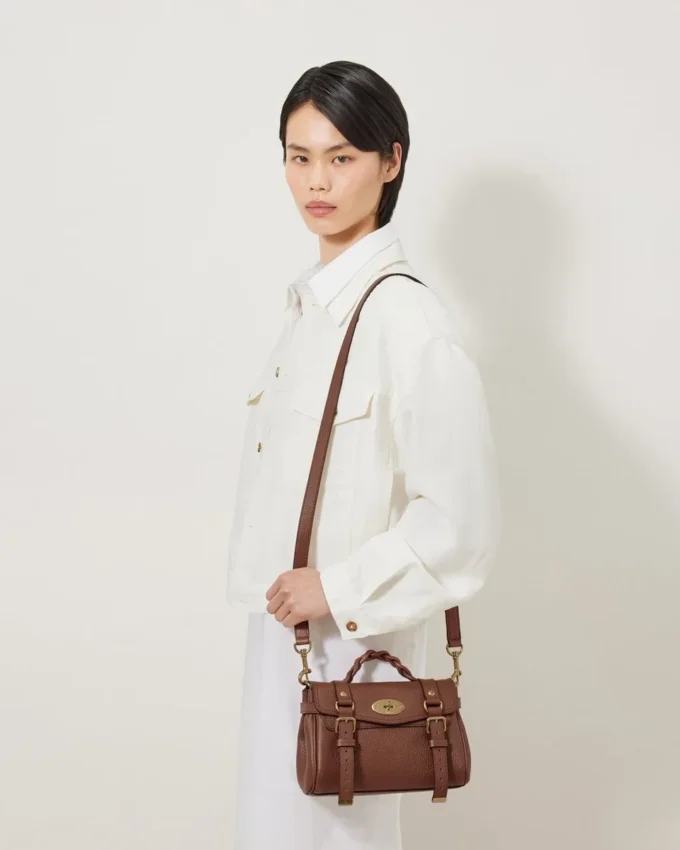 Mini Alexa Bright Oak Heavy Grain Women Mini Alexa Bright Oak Heavy Grain Women