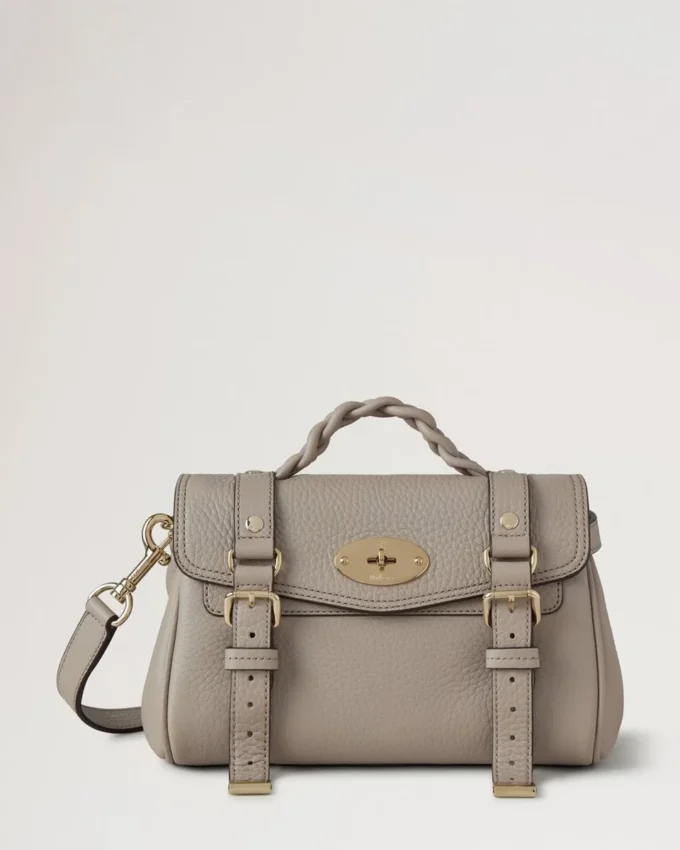 Mini Alexa Cashmere Taupe Heavy Grain Women Mini Alexa Cashmere Taupe Heavy Grain Women