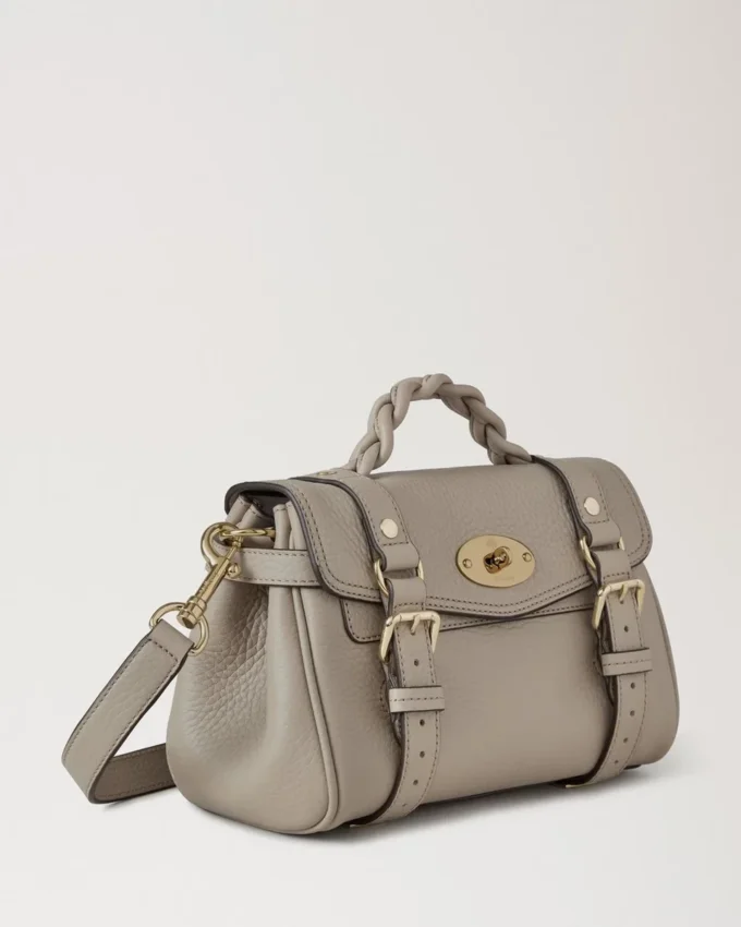 Mini Alexa Cashmere Taupe Heavy Grain Women Mini Alexa Cashmere Taupe Heavy Grain Women
