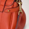 Mini Alexa Coral Orange Heavy Grain Women Mini Alexa Coral Orange Heavy Grain Women