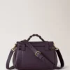 Mini Alexa Deep Aubergine Heavy Grain Women Mini Alexa Deep Aubergine Heavy Grain Women