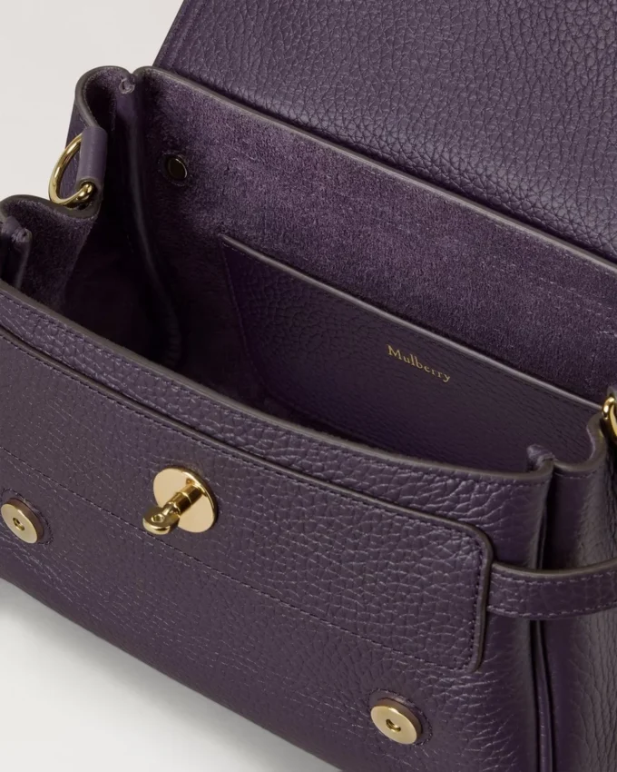 Mini Alexa Deep Aubergine Heavy Grain Women Mini Alexa Deep Aubergine Heavy Grain Women