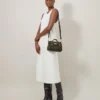 Mini Alexa Juniper Green Heavy Grain Top Handle Bags Mini Alexa Juniper Green Heavy Grain Top Handle Bags