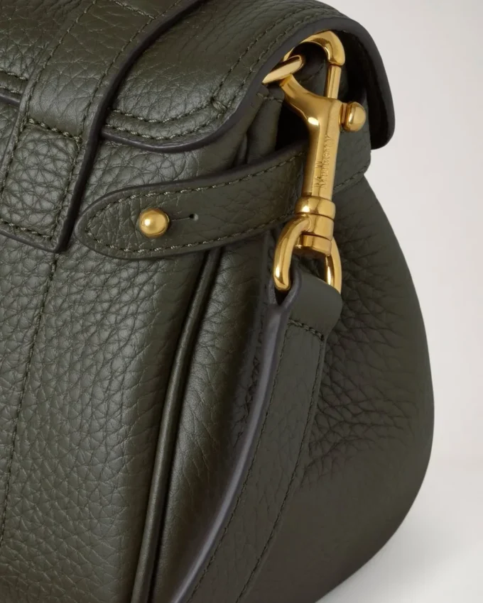 Mini Alexa Juniper Green Heavy Grain Top Handle Bags Mini Alexa Juniper Green Heavy Grain Top Handle Bags