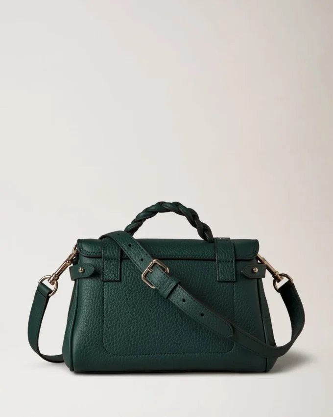 Mini Alexa Mulberry Green Heavy Grain Women Mini Alexa Mulberry Green Heavy Grain Women
