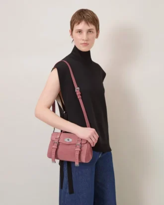 Mini Alexa Pink Scrumpy Suede Women