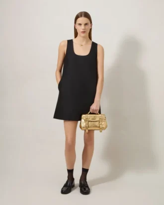 Mini Alexa Somerset Gold Grainy Metallic Women