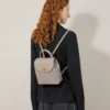 Mini Bayswater Backpack Cashmere Taupe Small Classic Grain Mini Bayswater Backpack Cashmere Taupe Small Classic Grain