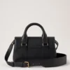 Mini Bayswater Black Small Classic Grain Top Handle Bags Mini Bayswater Black Small Classic Grain Top Handle Bags