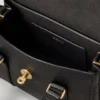 Mini Bayswater Black Small Classic Grain Top Handle Bags Mini Bayswater Black Small Classic Grain Top Handle Bags