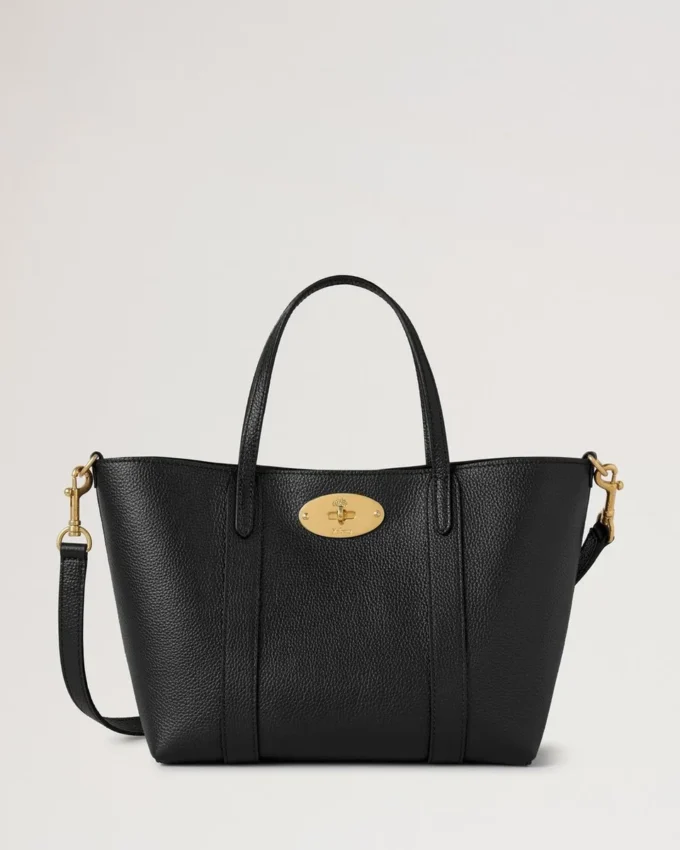 Mini Bayswater Tote Black Small Classic Grain Women Mini Bayswater Tote Black Small Classic Grain Women