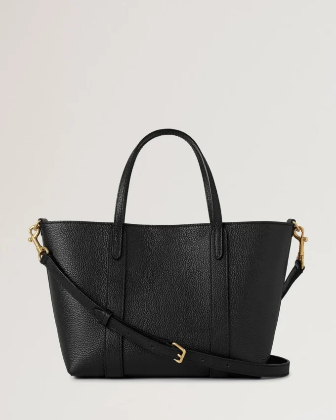 Mini Bayswater Tote Black Small Classic Grain Women Mini Bayswater Tote Black Small Classic Grain Women