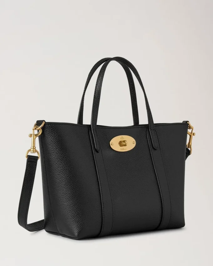 Mini Bayswater Tote Black Small Classic Grain Women Mini Bayswater Tote Black Small Classic Grain Women