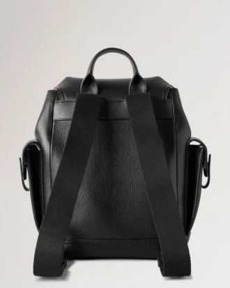Mini Heritage Backpack Black Small Classic Grain