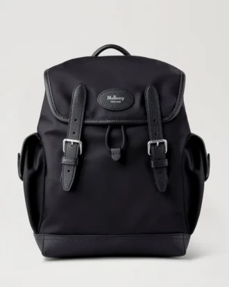 Mini Heritage Nylon Backpack Black Nylon Women