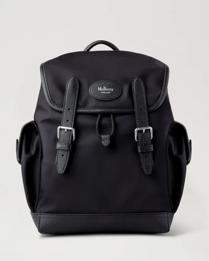Mini Heritage Nylon Backpack Black Nylon Women Mini Heritage Nylon Backpack Black Nylon Women