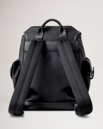 Mini Heritage Nylon Backpack Black Nylon Women