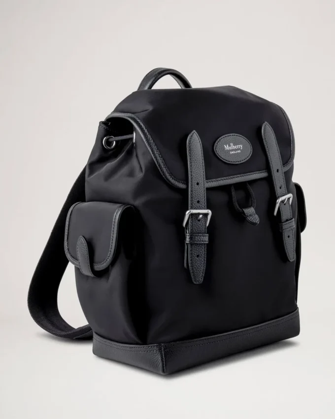 Mini Heritage Nylon Backpack Black Nylon Women Mini Heritage Nylon Backpack Black Nylon Women
