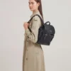 Mini Heritage Nylon Backpack Black Nylon Women Mini Heritage Nylon Backpack Black Nylon Women