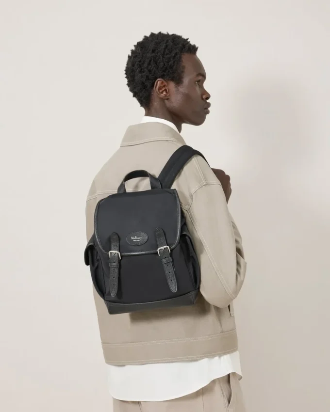 Mini Heritage Nylon Backpack Black Nylon Women Mini Heritage Nylon Backpack Black Nylon Women