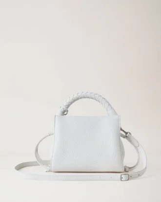 Mini Iris White Heavy Grain Iris