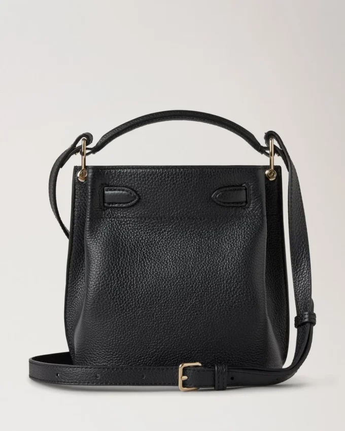 Mini Islington Bucket Black Small Classic Grain Mini Islington Bucket Black Small Classic Grain