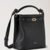 Mini Islington Bucket Black Small Classic Grain Mini Islington Bucket Black Small Classic Grain
