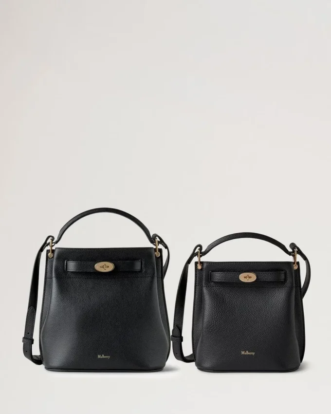Mini Islington Bucket Black Small Classic Grain Mini Islington Bucket Black Small Classic Grain