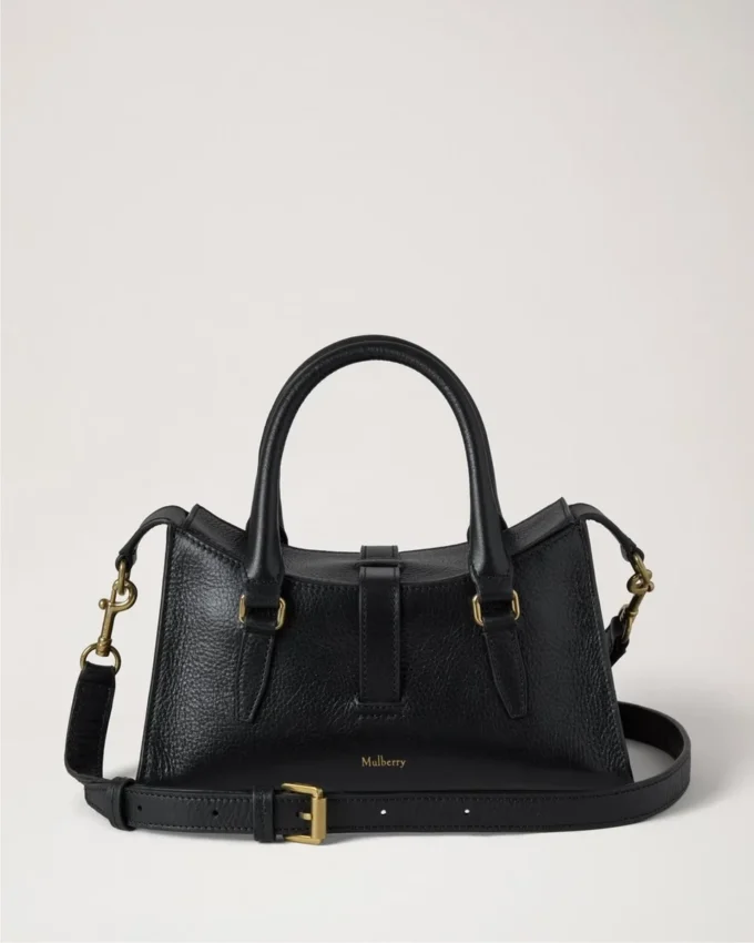 Mini Roxanne Black High Shine Leather Roxanne Mini Roxanne Black High Shine Leather Roxanne