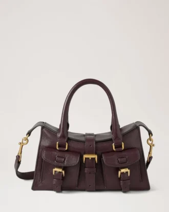 Mini Roxanne Oxblood High Shine Leather Gifts for Her