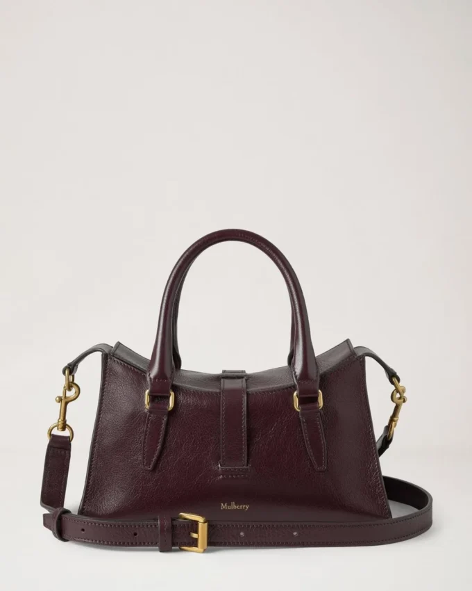 Mini Roxanne Oxblood High Shine Leather Gifts for Her Mini Roxanne Oxblood High Shine Leather Gifts for Her