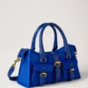 Mini Roxanne Pigment Blue Hair Calf Mini & Micro Bags Mini Roxanne Pigment Blue Hair Calf Mini & Micro Bags