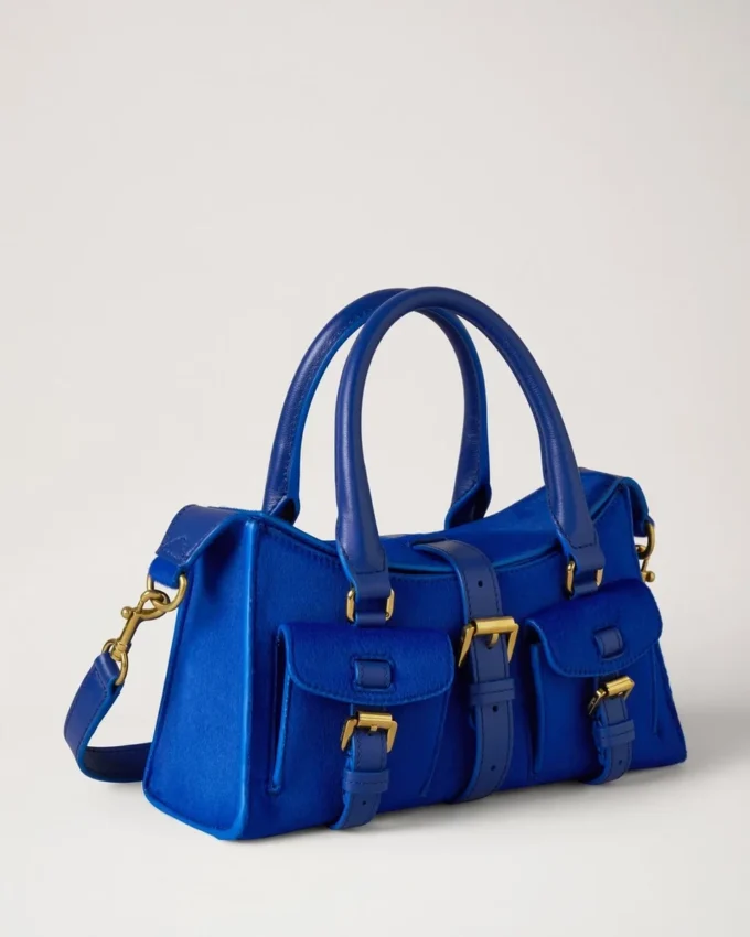 Mini Roxanne Pigment Blue Hair Calf Mini & Micro Bags Mini Roxanne Pigment Blue Hair Calf Mini & Micro Bags