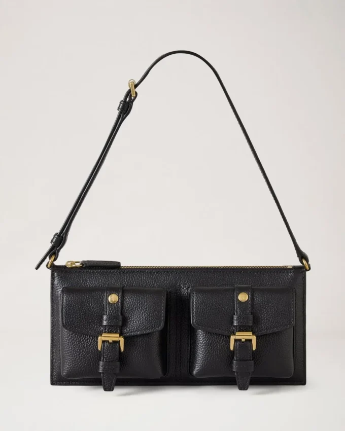 Mini Roxanne Shoulder Bag Black Small Classic Grain Mini Roxanne Shoulder Bag Black Small Classic Grain