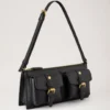 Mini Roxanne Shoulder Bag Black Small Classic Grain Mini Roxanne Shoulder Bag Black Small Classic Grain